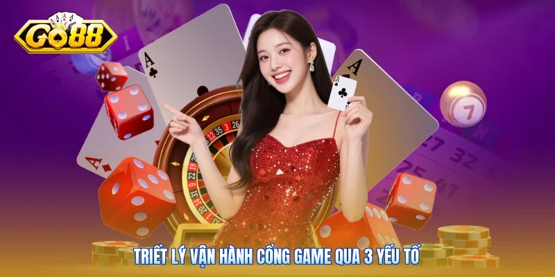 Triết lý vận hành cổng game qua 3 yếu tố